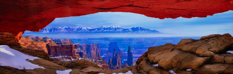 Peter Lik (1959 -) artwork for sale. Timeless Land (Mesa Arch, Utah), Photograph, circa 1990-2010, Denver, Colorado, Art Gallery)
