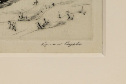 Birthplace of Arbor Day (Winter Landscape with Arbor Lodge), Print, circa 1930