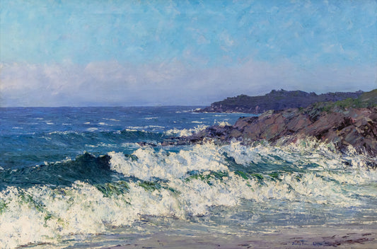 James Greer (1903-1990) artwork for sale. Maine Coast, Painting, circa 1980, Denver, Colorado, Art Gallery)