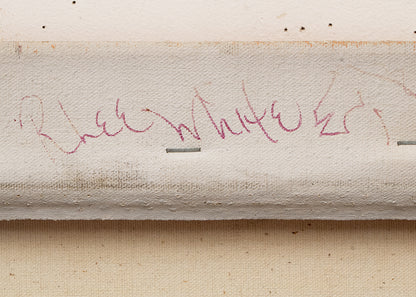 Untitled (Semi Abstract with Native American Motifs), Painting, circa 1985
